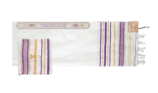 Tallit de Oración - Morado